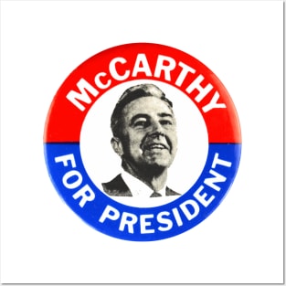 Eugene McCarthy 1968 Presidential Campaign Button Design Posters and Art